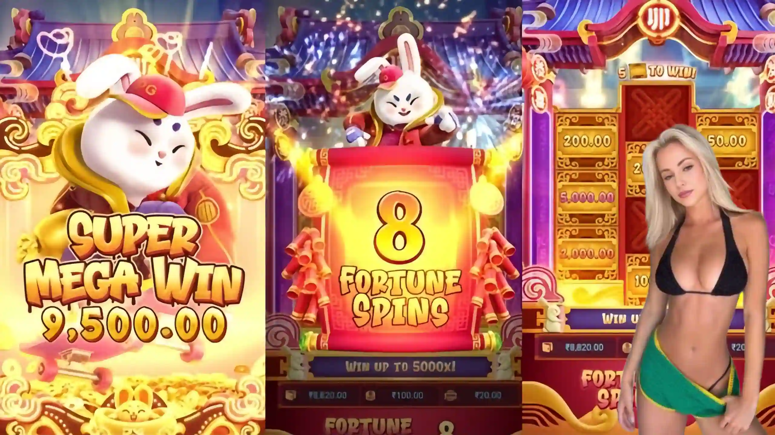 Wild Expansivo Fortune Rabbit 868br - Coelho Dourado que Expande